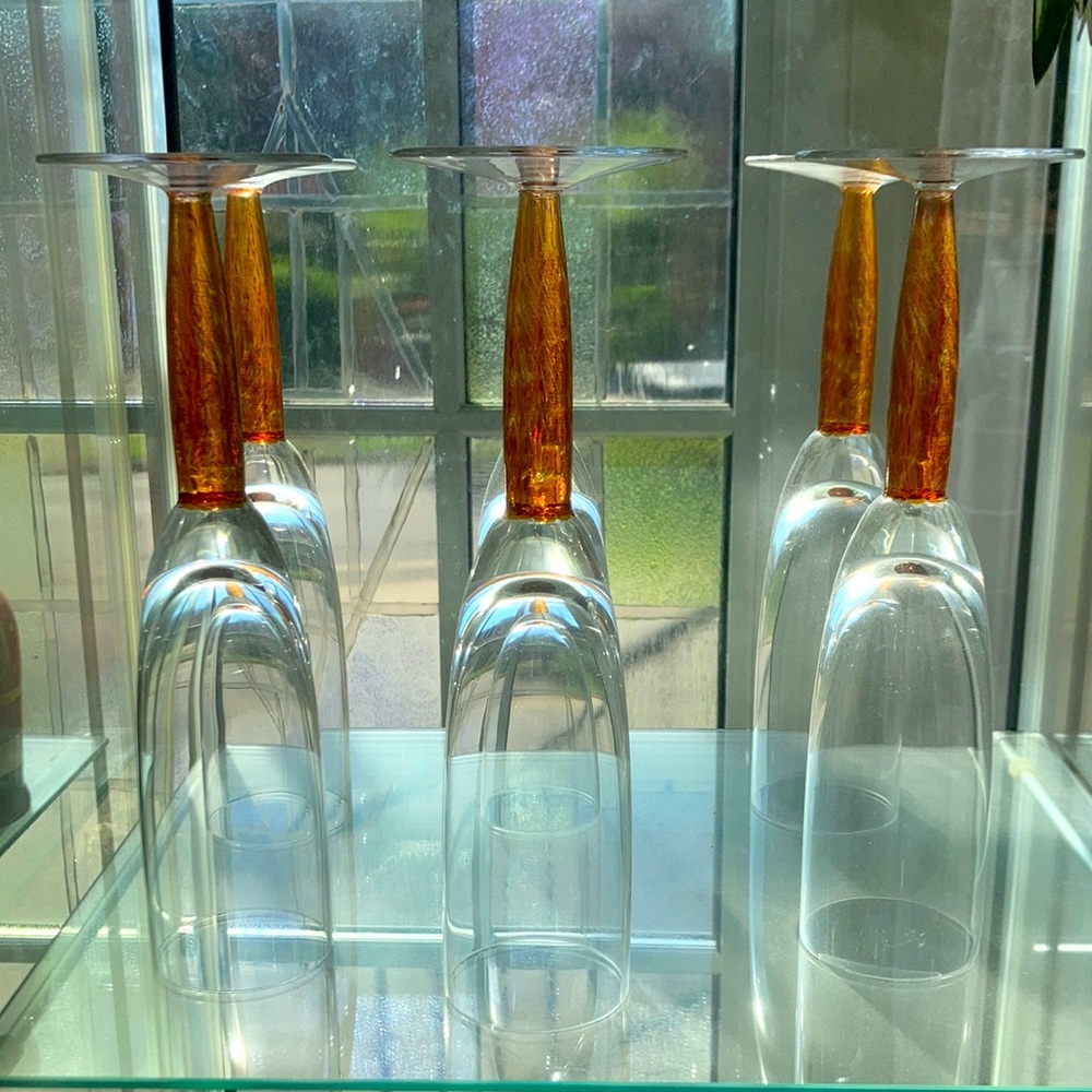 Mikasa champagne flutes